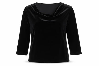 Womens UK Size 10 Marks and Spencer Black Basic Blouse