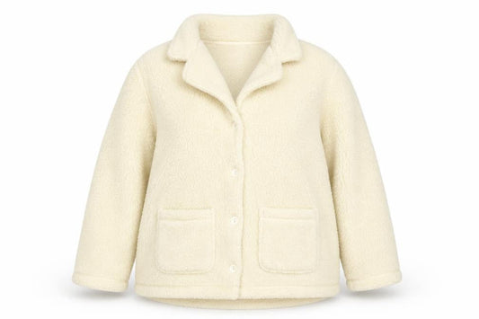 Womens UK Size L John Lewis Ivory Basic Jacket