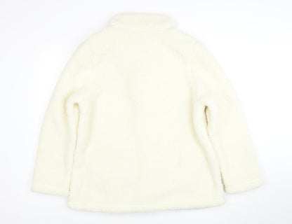 Womens UK Size L John Lewis Ivory Basic Jacket