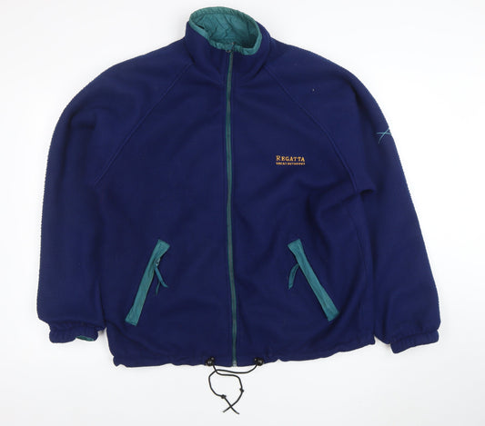 Regatta Men's Blue Fleece Full Zip Outdoor Jacket L 42