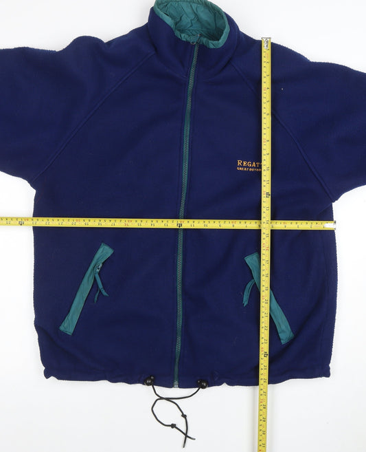 Regatta Men's Blue Fleece Full Zip Outdoor Jacket L 42
