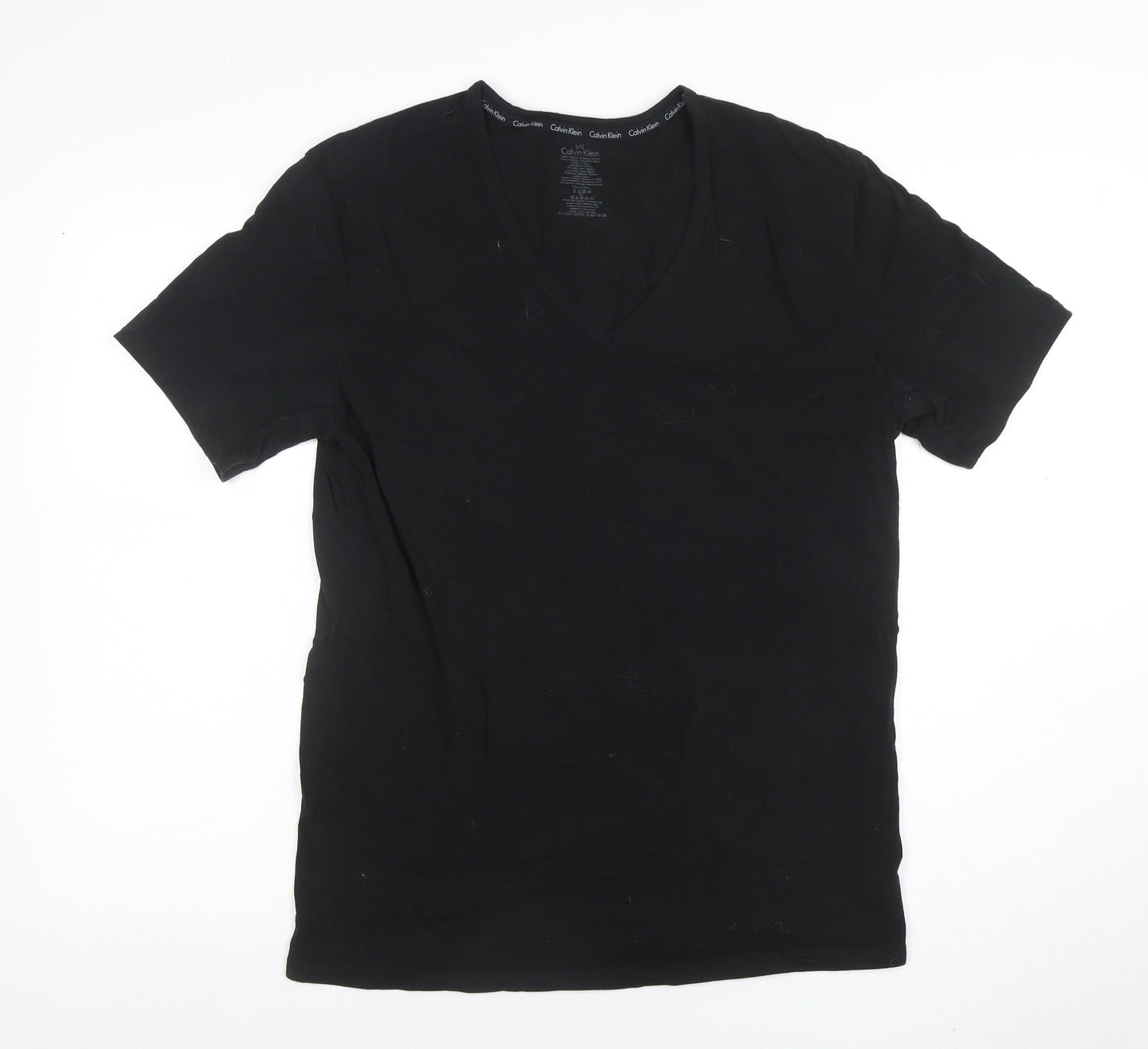 Mens UK Size L Calvin Klein Black  T-Shirt