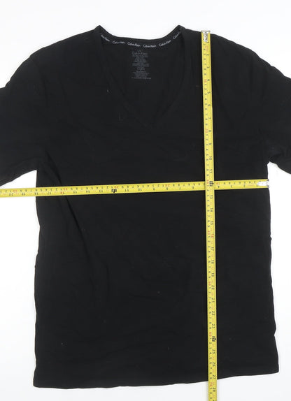 Mens UK Size L Calvin Klein Black  T-Shirt