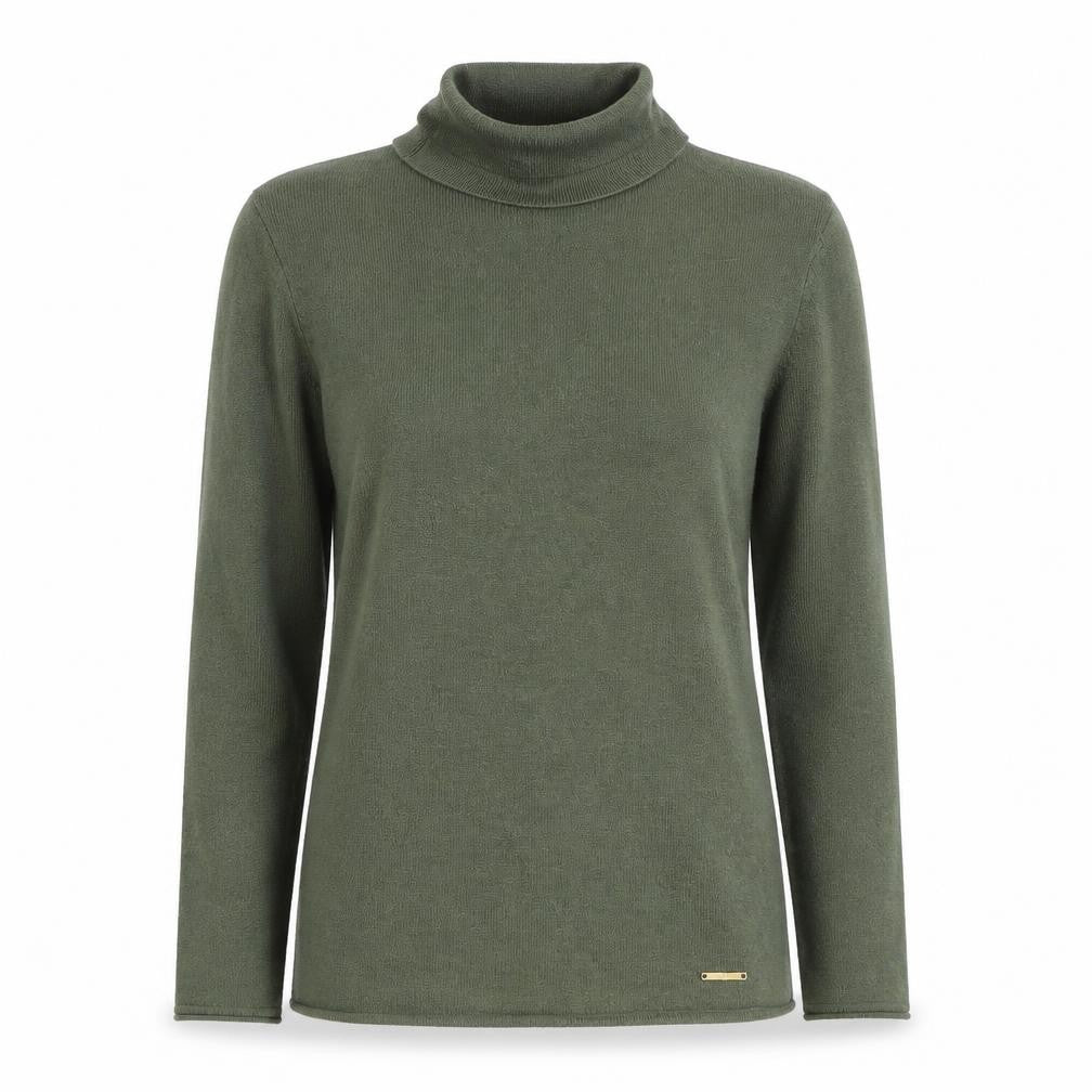 Womens UK Size 10 River Island Green Basic T-Shirt