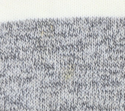 Laura Ashley Women Grey Roll Neck Angora Blend Jumper Size 14