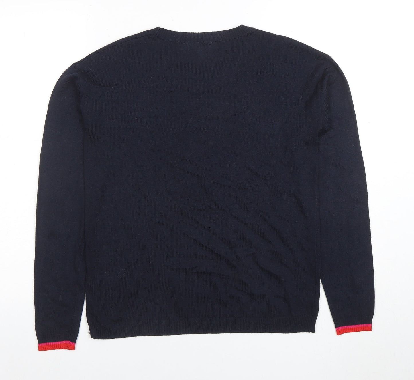 Womens UK Size 8 NEXT Blue Pullover Jumper