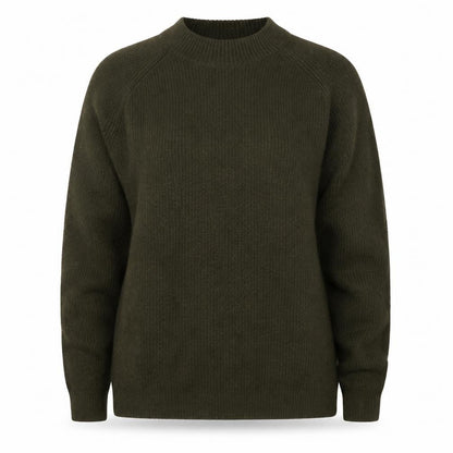 Marks and Spencer Women’s Green Wool Blend Crew Neck Jumper L