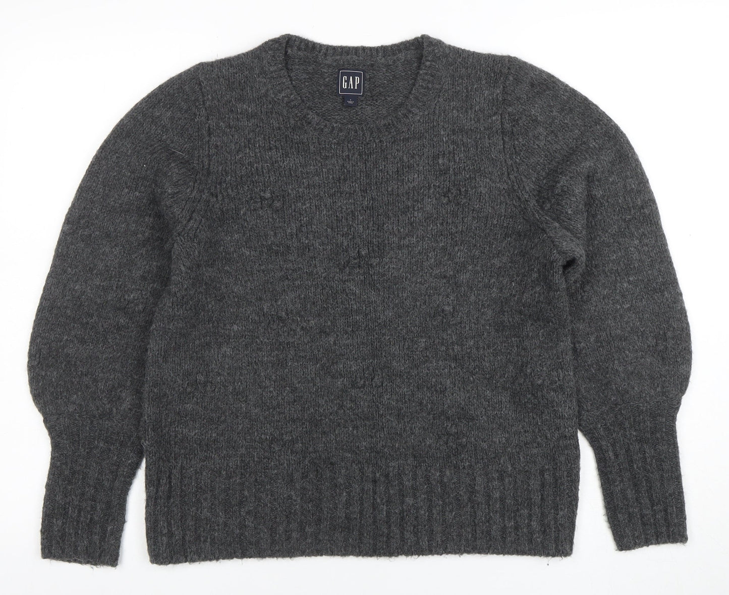 Womens UK Size S Gap Grey Pullover Jumper