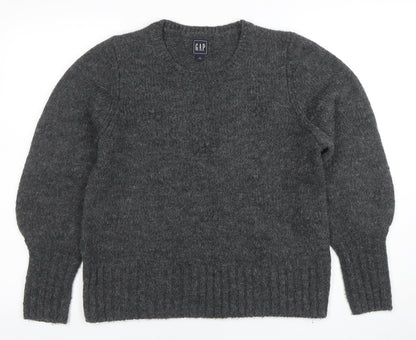 Womens UK Size S Gap Grey Pullover Jumper