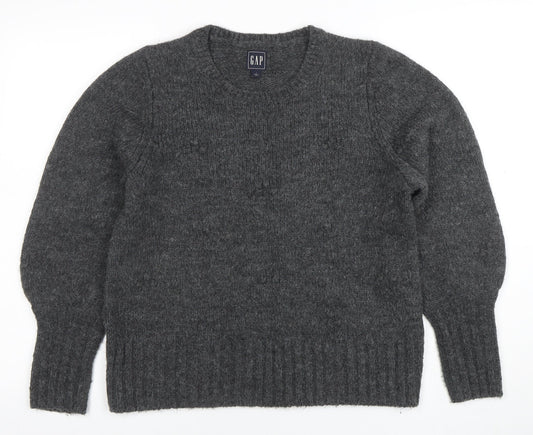 Womens UK Size S Gap Grey Pullover Jumper