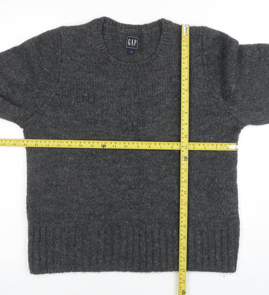 Womens UK Size S Gap Grey Pullover Jumper