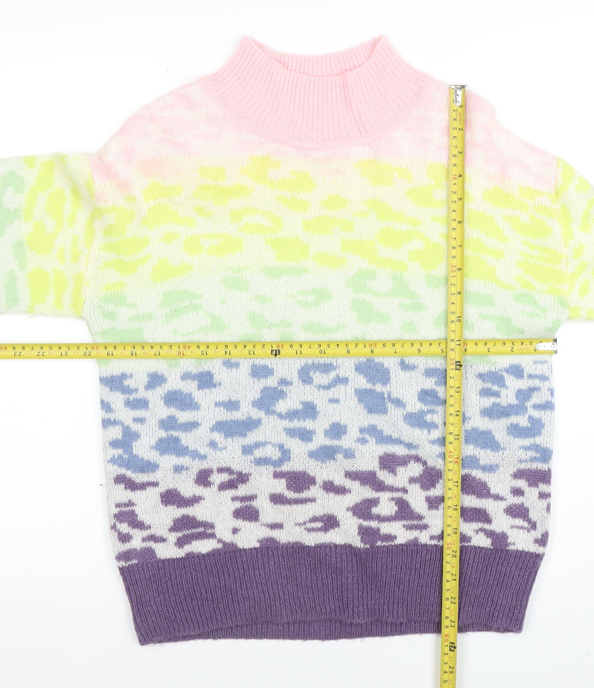 Womens UK Size S NEXT Multicoloured Pullover Jumper