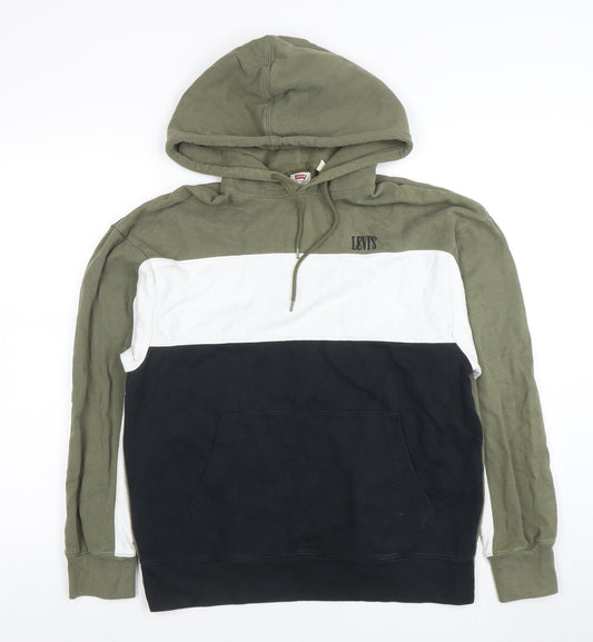 Mens UK Size S Levi's Multicoloured Pullover Hoodie