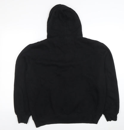 Mens UK Size L Closure London Black Pullover Hoodie