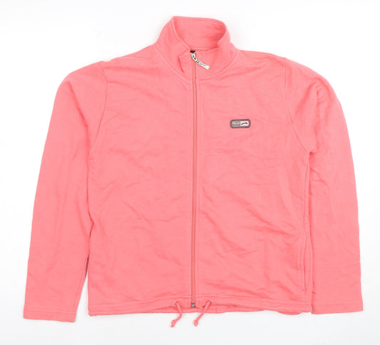 Girls UK Size 13-14 Years Slazenger Pink Full Zip Hoodie