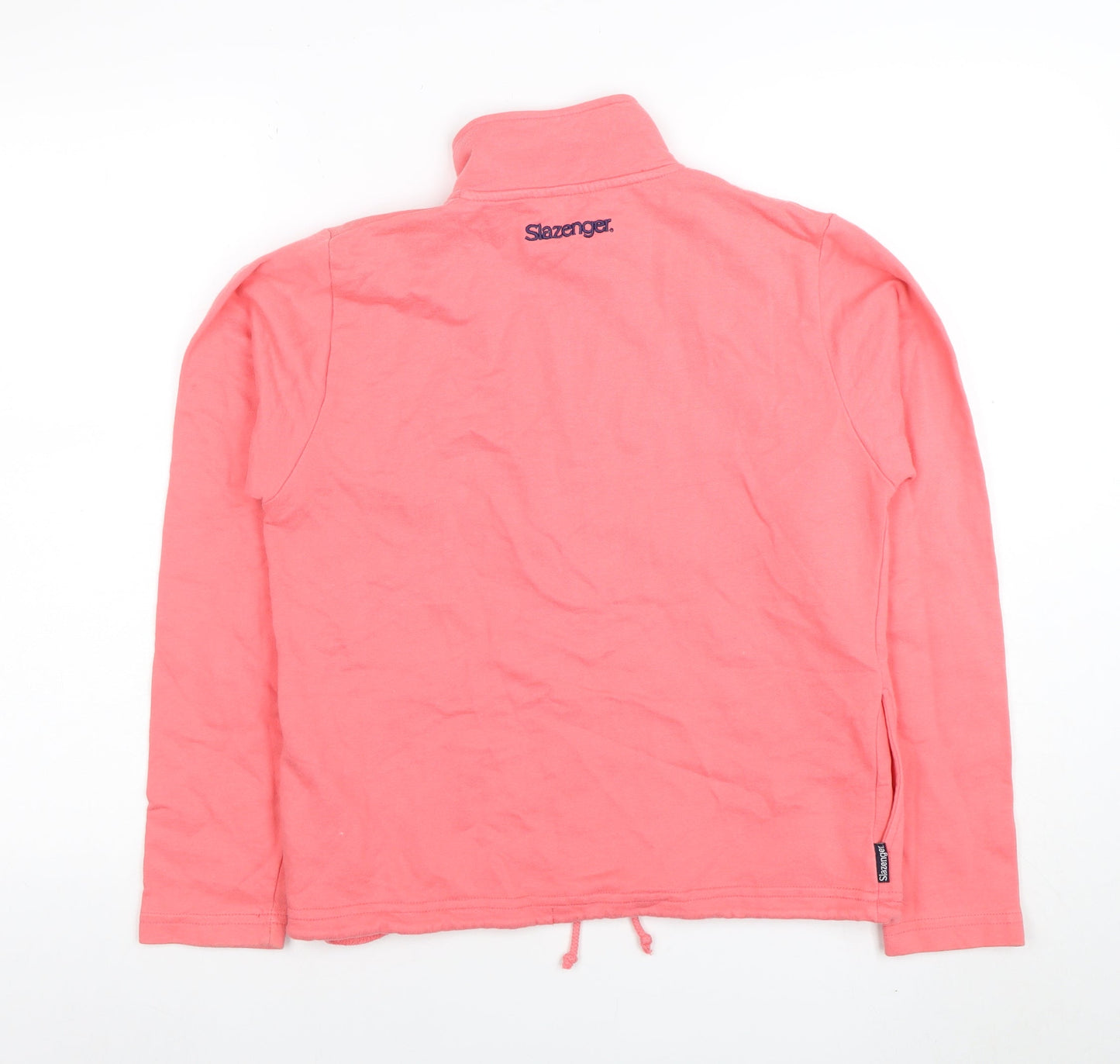 Girls UK Size 13-14 Years Slazenger Pink Full Zip Hoodie