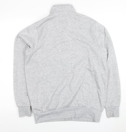 Womens UK Size XS Slazenger Grey Full Zip Sweatshirt