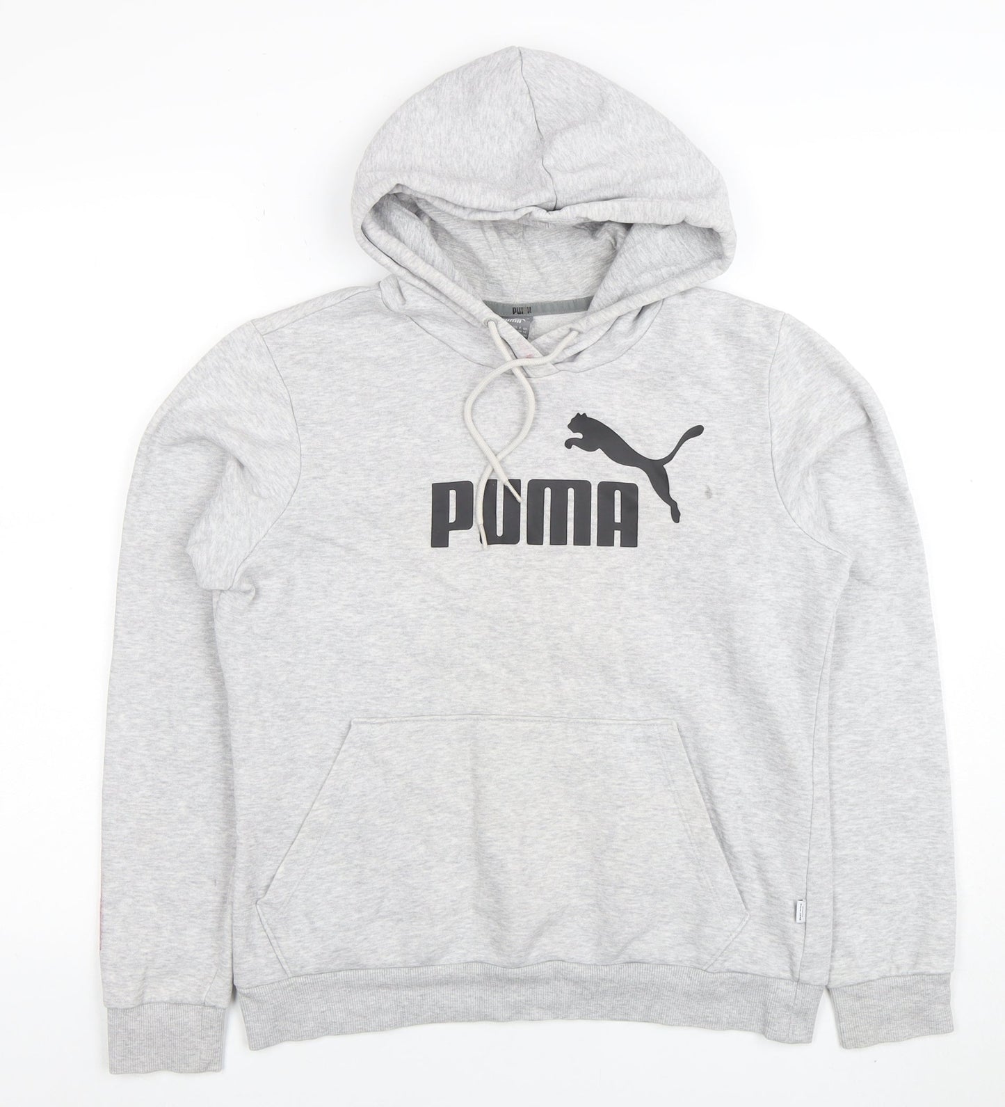 Womens UK Size 12 PUMA Grey Pullover Hoodie