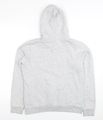 Womens UK Size 12 PUMA Grey Pullover Hoodie