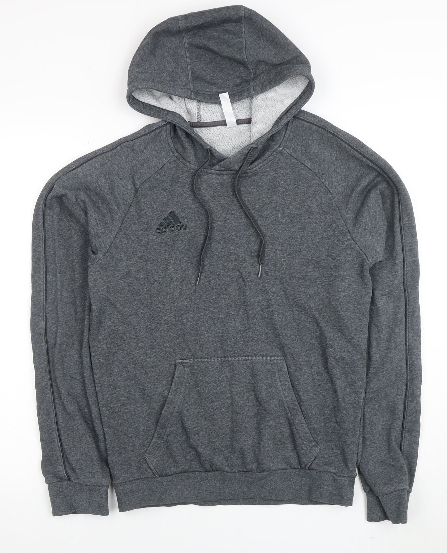 Mens UK Size S adidas Grey Pullover Hoodie