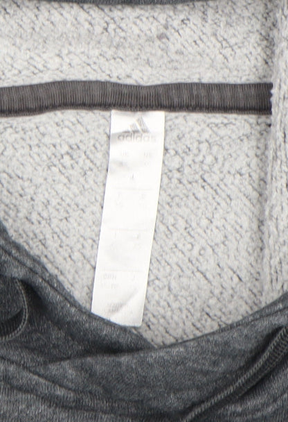 Mens UK Size S adidas Grey Pullover Hoodie