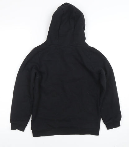 PlayStation Girls Black Pullover Hoodie 9-10 Years Graphic Fleece Sweatshirt
