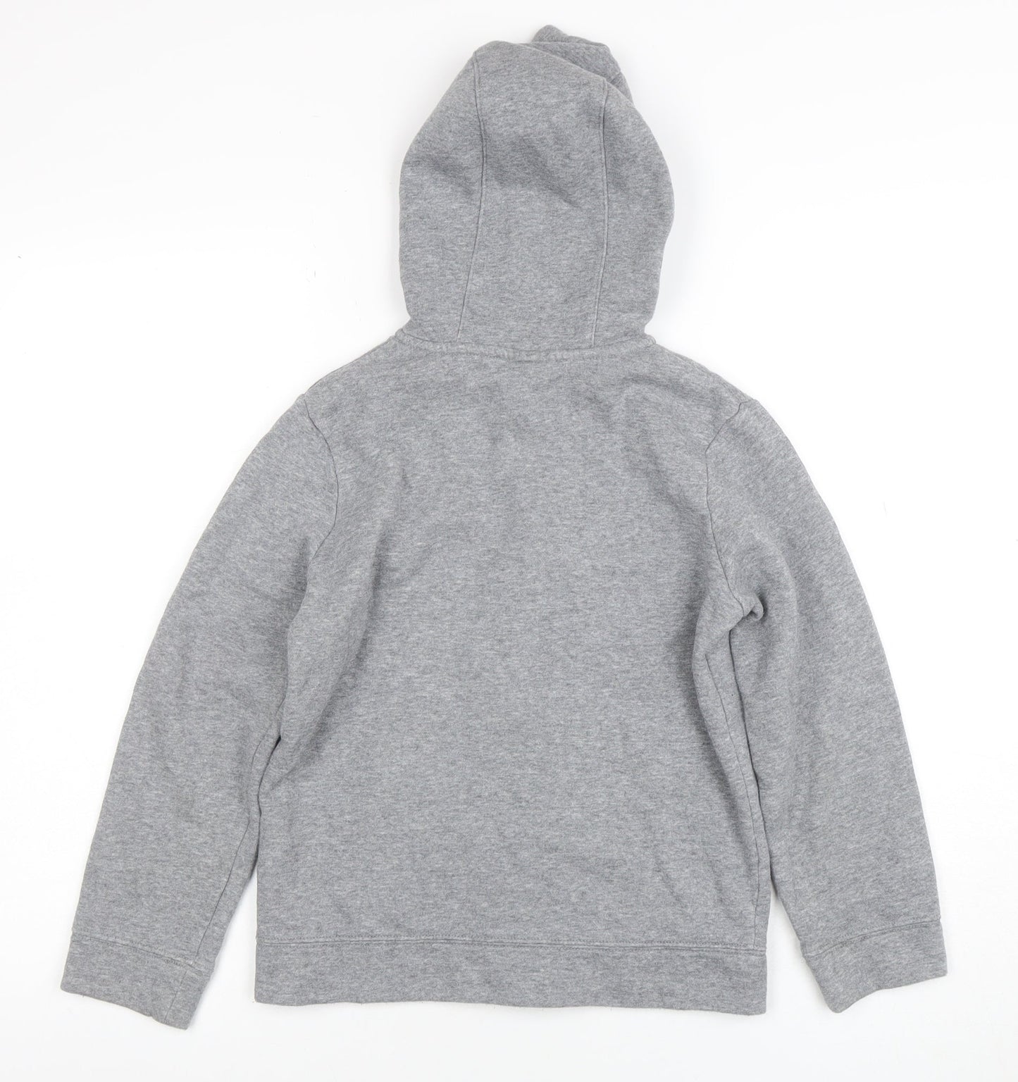 Boys UK Size 8-9 Years Nike Grey Full Zip Hoodie
