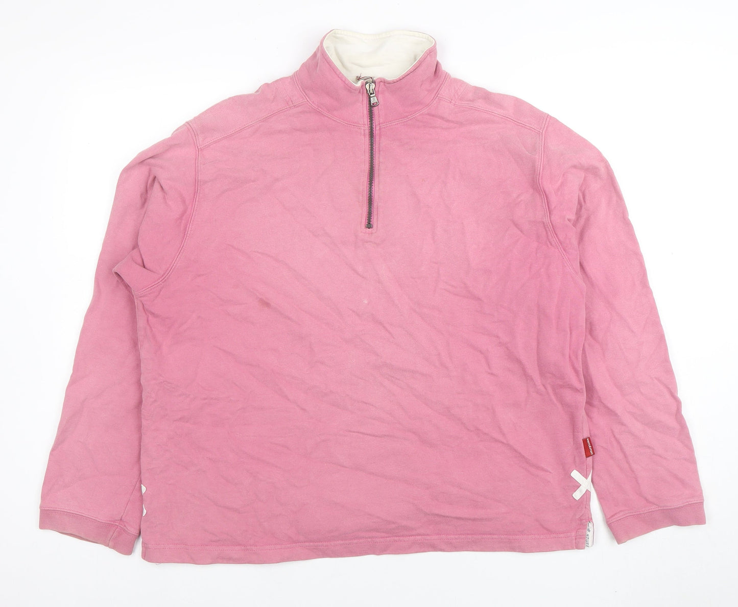 Womens UK Size 8 White Stuff Pink Pullover Sweatshirt