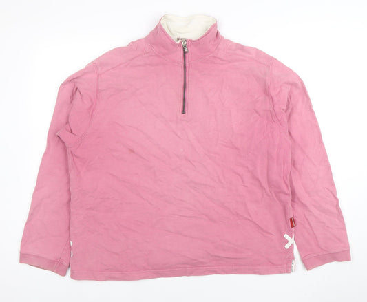 Womens UK Size 8 White Stuff Pink Pullover Sweatshirt