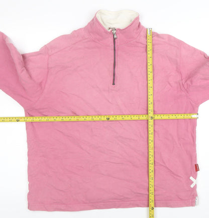 Womens UK Size 8 White Stuff Pink Pullover Sweatshirt