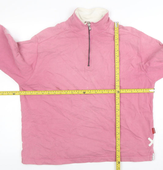 Womens UK Size 8 White Stuff Pink Pullover Sweatshirt