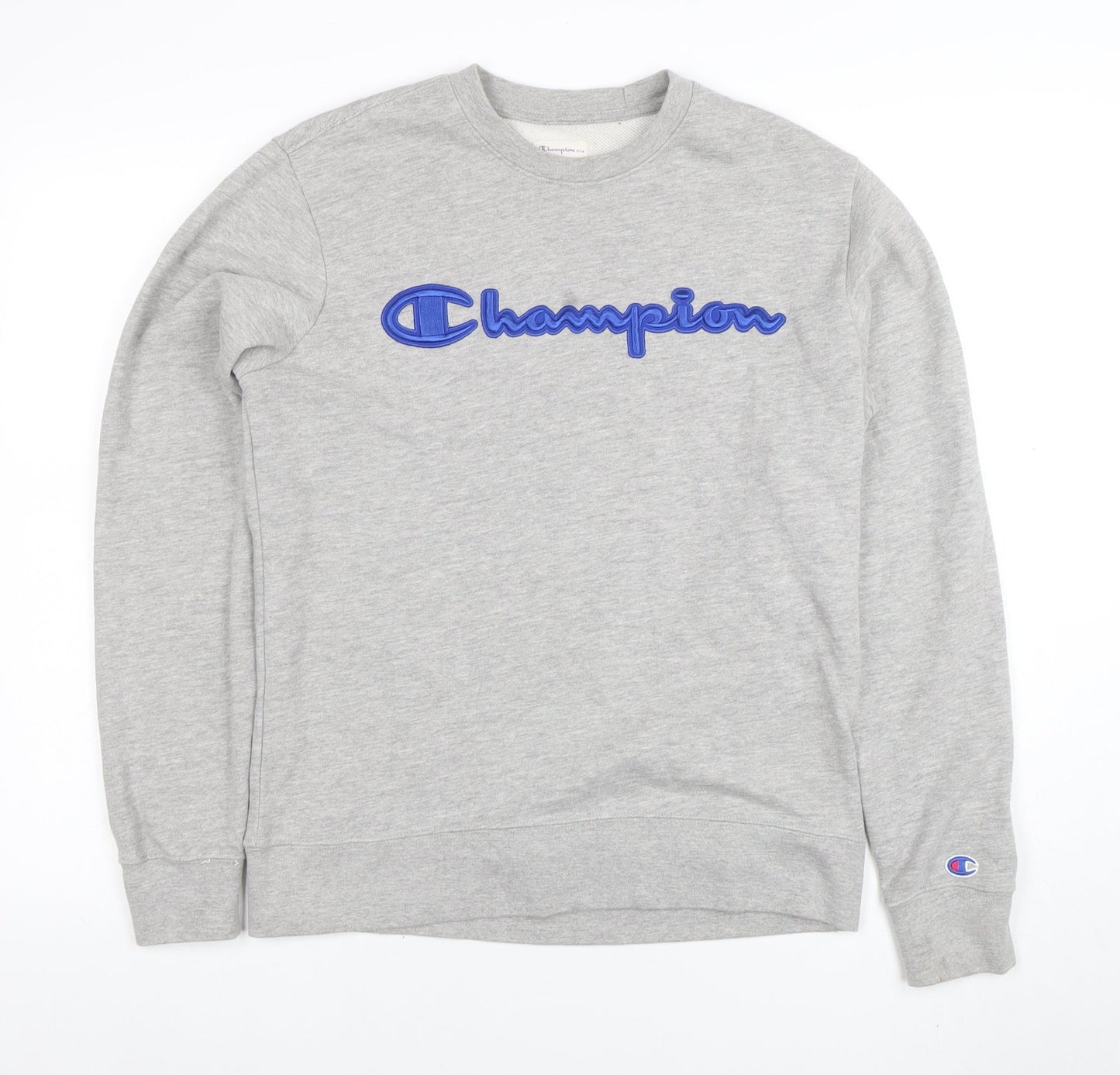 Mens UK Size S Champion Grey Pullover Sweatshirt