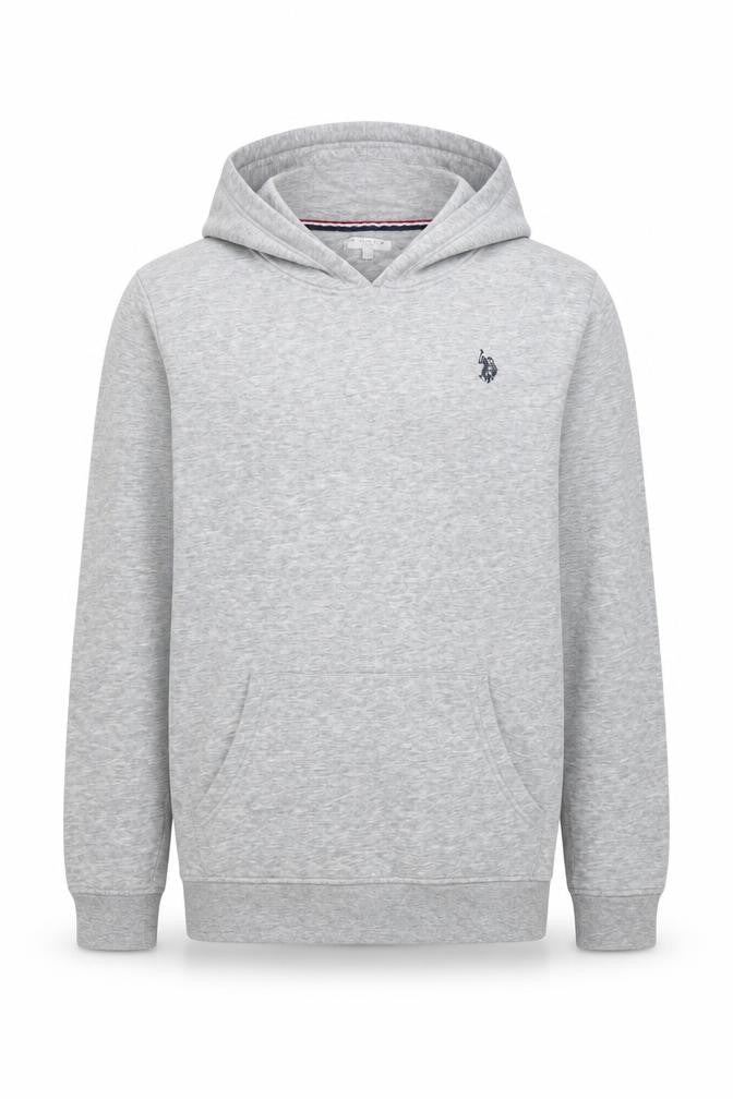 Boys UK Size 14-15 Years U.S. Polo Assn. Grey Pullover Hoodie