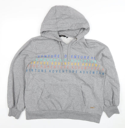The Roadster Life Co. Womens Grey XL Pullover Hoodie