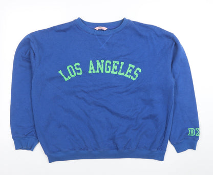 Womens UK Size 12 Boux Avenue Blue Pullover Sweatshirt
