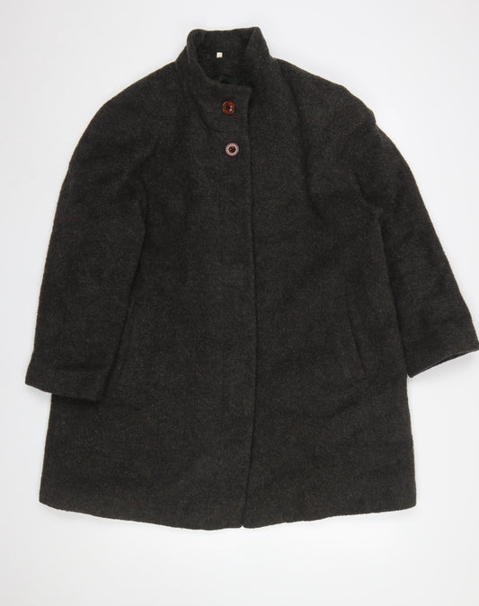 Womens UK Size 16 Berkertex Brown Overcoat