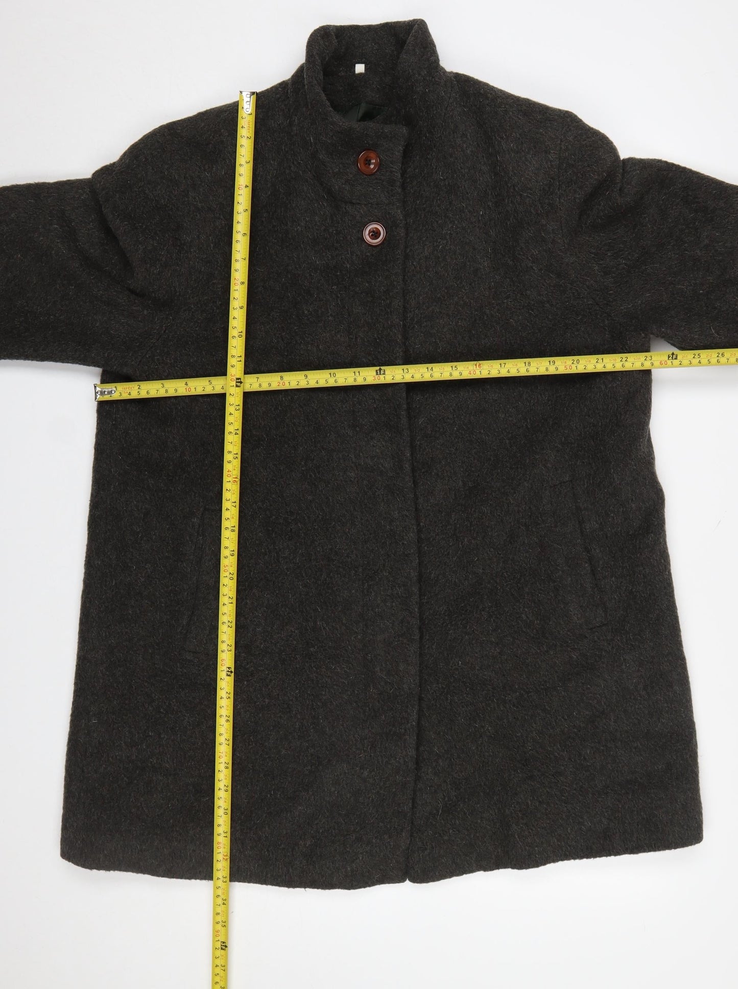 Womens UK Size 16 Berkertex Brown Overcoat
