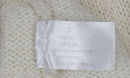 Womens UK Size L Windsmoor Ivory Full Zip Jumper