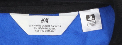 Boys UK Size 11-12 Years H&M Blue Pullover Hoodie