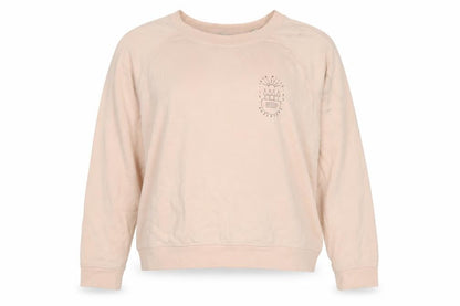 Womens UK Size 14 Jack Wills Beige Pullover Sweatshirt