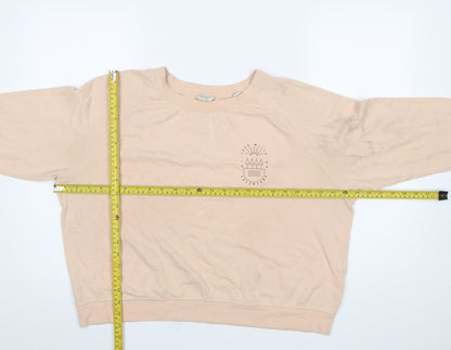 Womens UK Size 14 Jack Wills Beige Pullover Sweatshirt