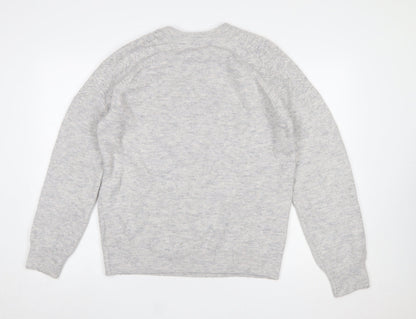 Womens UK Size M Marks and Spencer Grey Pullover Jumper