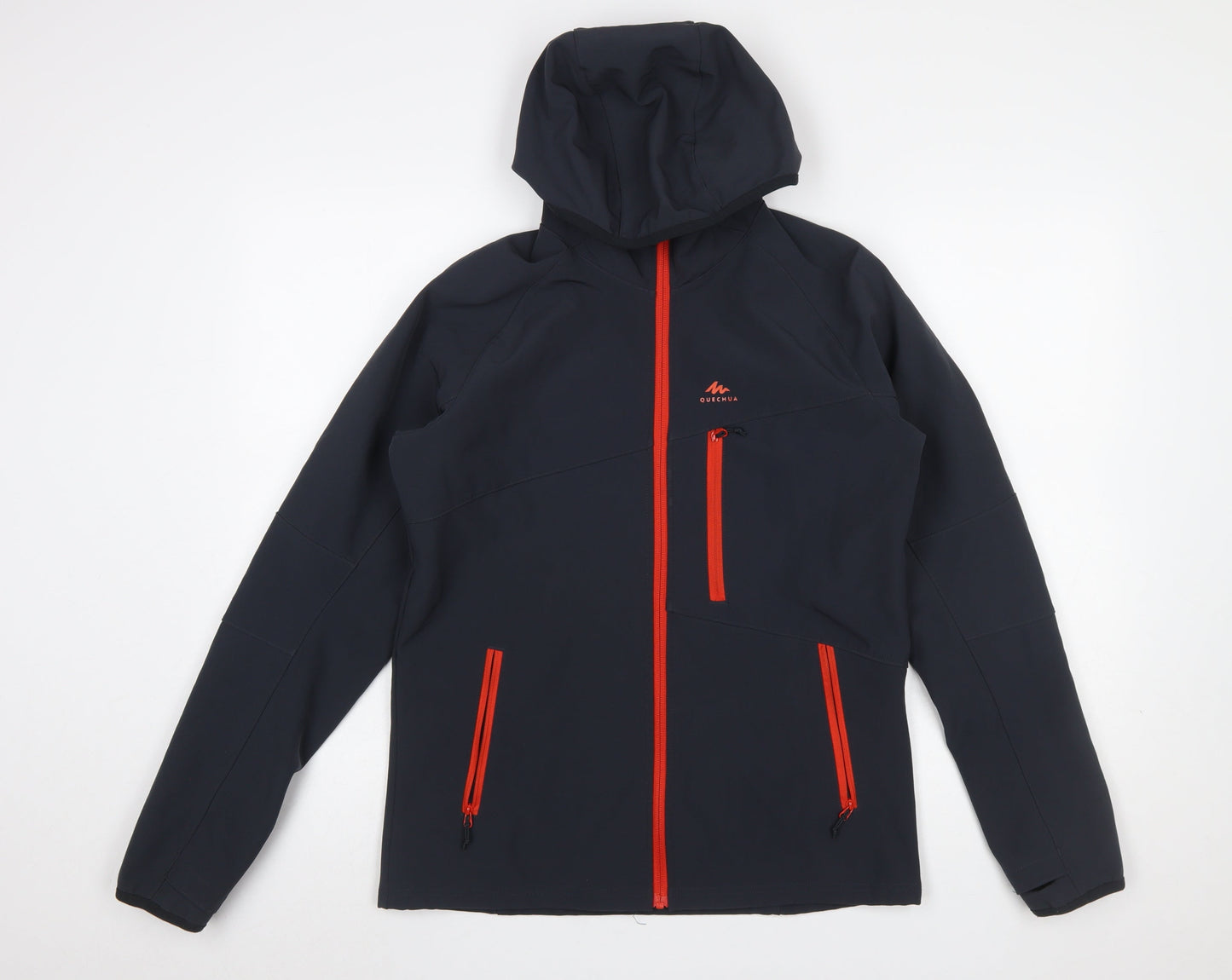 Boys UK Size 14-15 Years Quechua Black Soft Shell