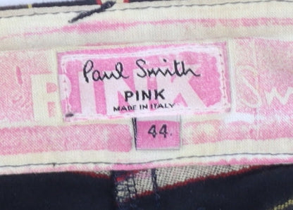 Paul Smith Women’s Multicoloured Striped Cotton Trousers Size 12