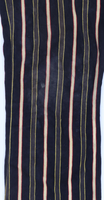 Paul Smith Women’s Multicoloured Striped Cotton Trousers Size 12