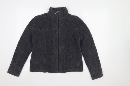 Marks and Spencer Per Una Women’s Grey Fleece Full Zip Jacket M