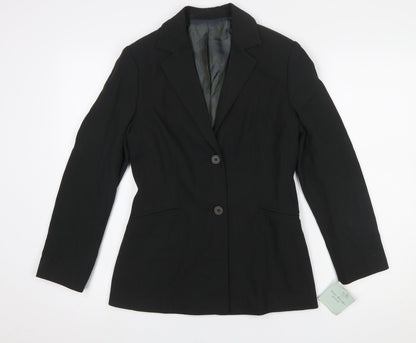 Womens UK Size 6 Anne Brooks Petites Black Blazer