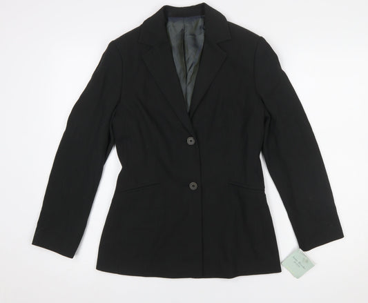 Womens UK Size 6 Anne Brooks Petites Black Blazer
