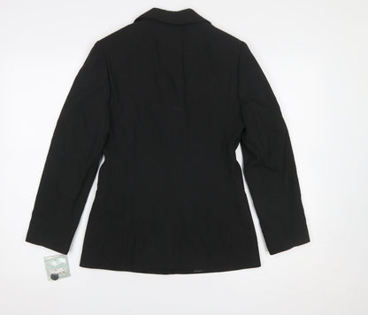 Womens UK Size 6 Anne Brooks Petites Black Blazer