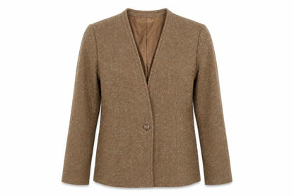 Womens UK Size 12 Pendleton Petites Brown Blazer